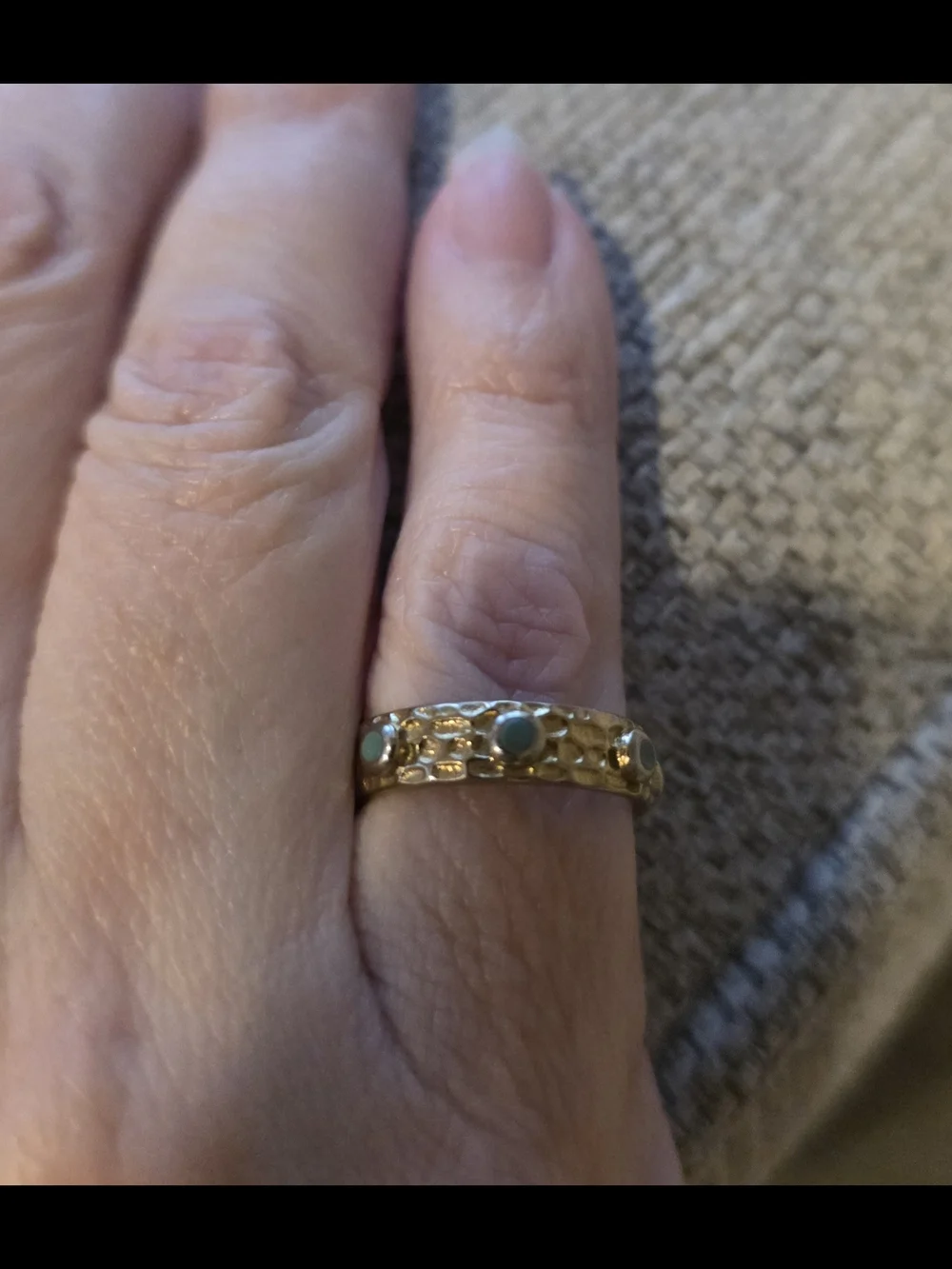 Hey Harper Allira Blue Ring